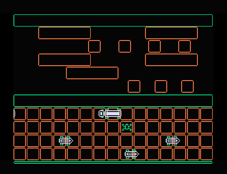 Frogger, a game you build in the Game Development Bootcamp