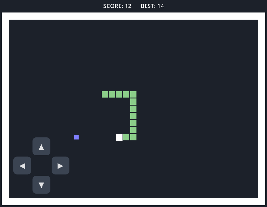 Snake, a game you build in the Game Development Bootcamp